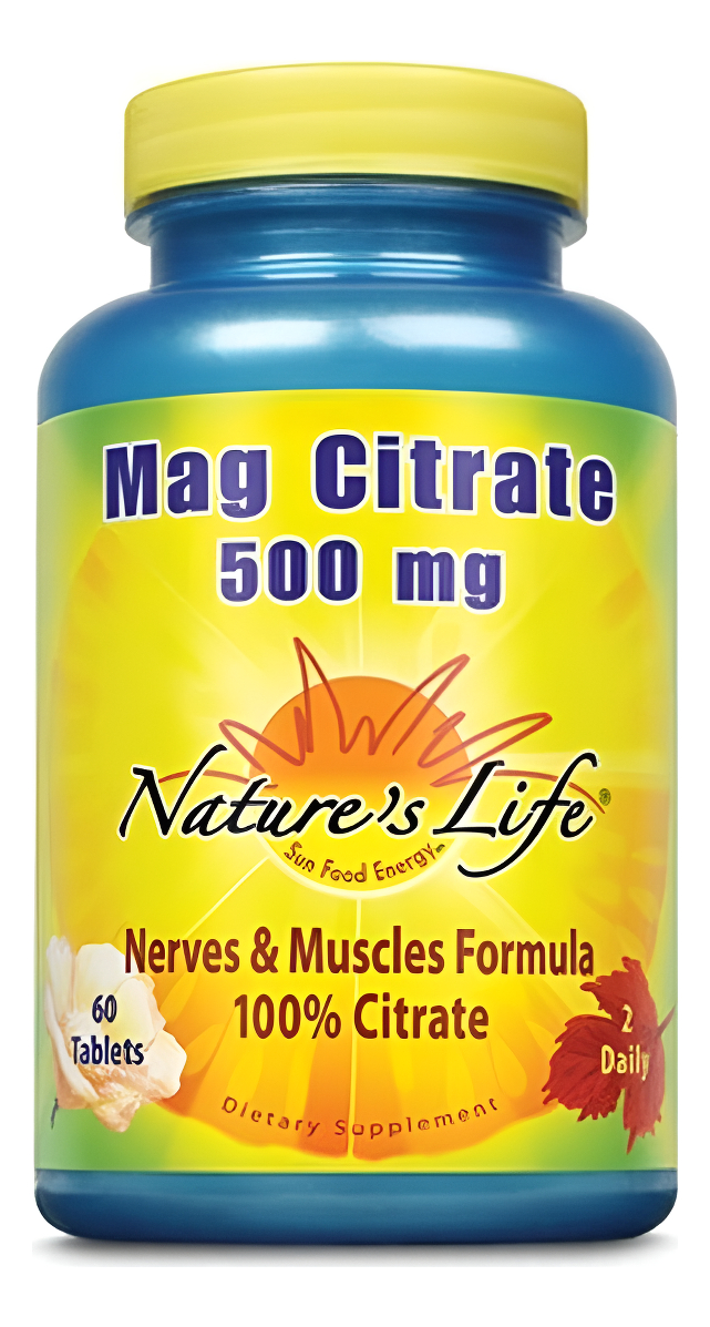 Citrato De Magnesio 500mg Natur
