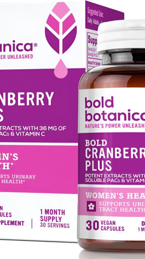 Cranberry 30 Cap Bold Botanica