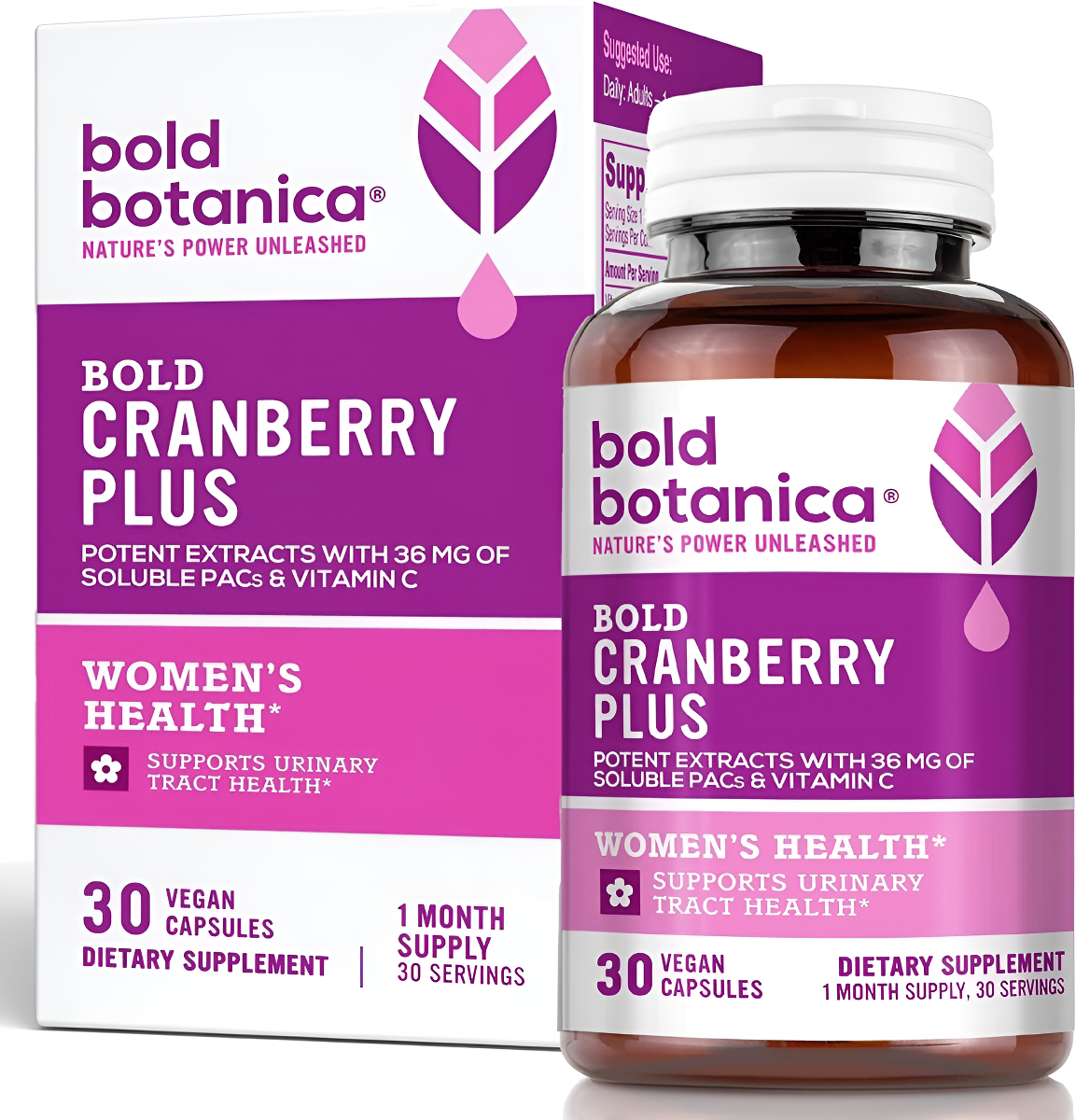 Cranberry 30 Cap Bold Botanica