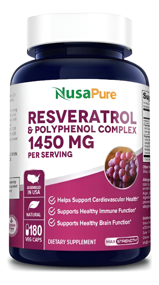 Resveratrol Y Polifenol 1450mg