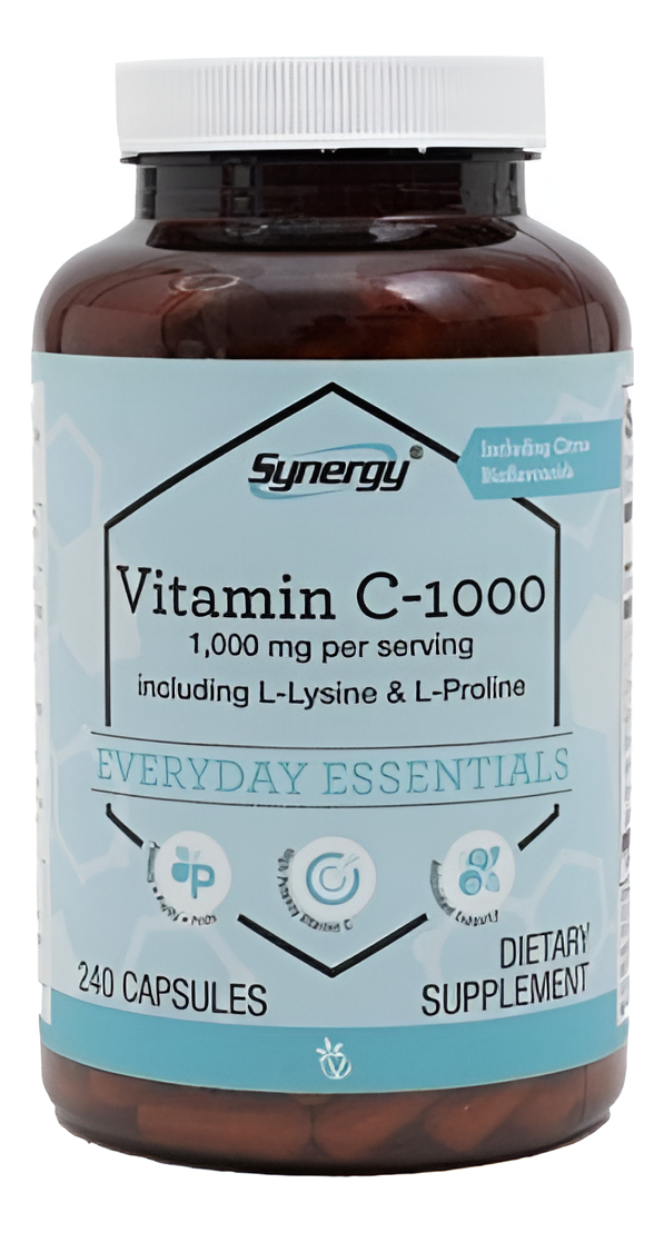 Synergy Advan C 1,000 Mg Con L Lysine Y L Proline 240 Caps