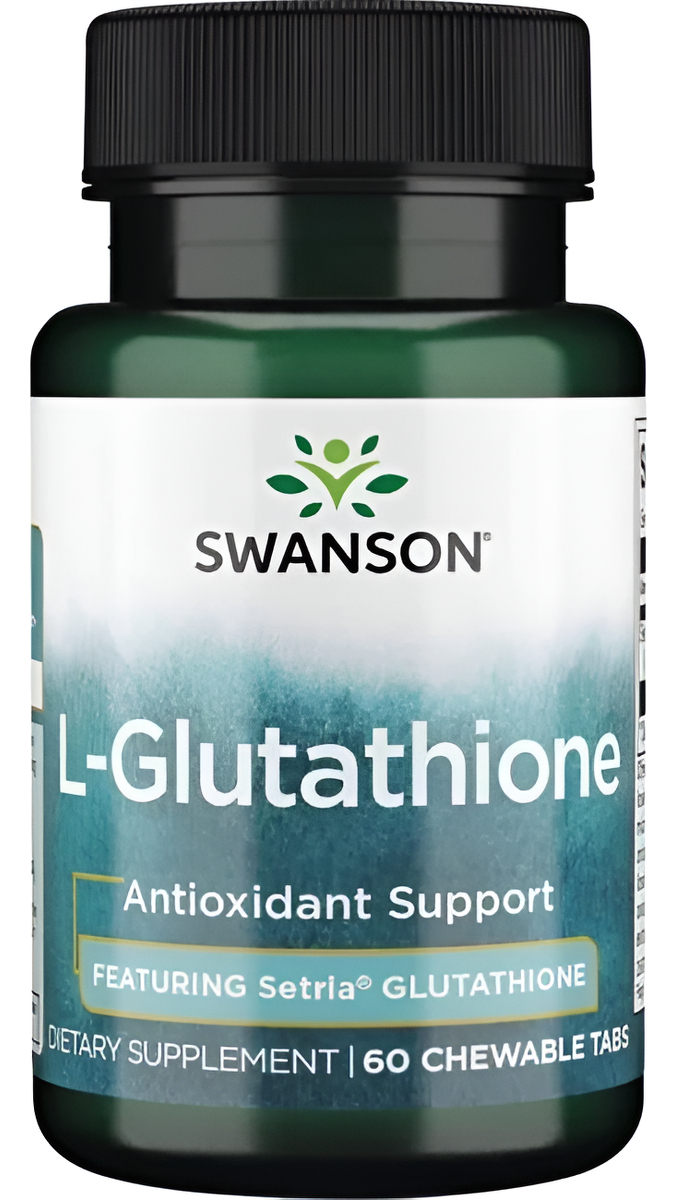 L-glutathione - 60 Caps- 50 Mg De Swanson
