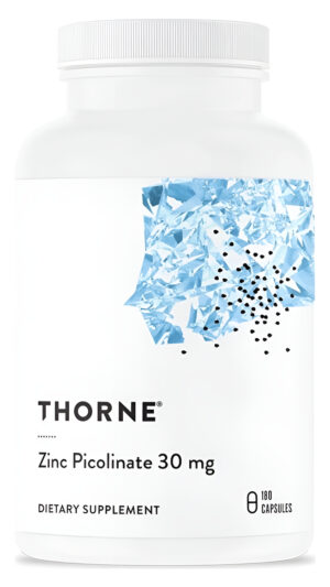 Picolinato Zinc 30 Mg Thorne