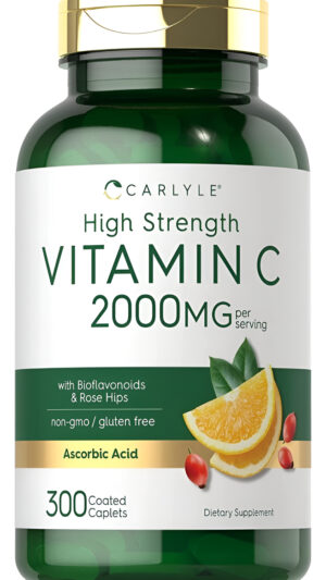 Vitamina C 2000mg 300cap Carly