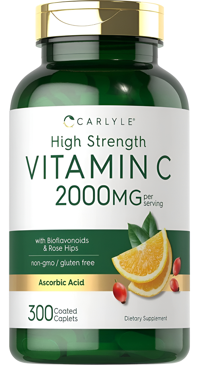 Vitamina C 2000mg 300cap Carly