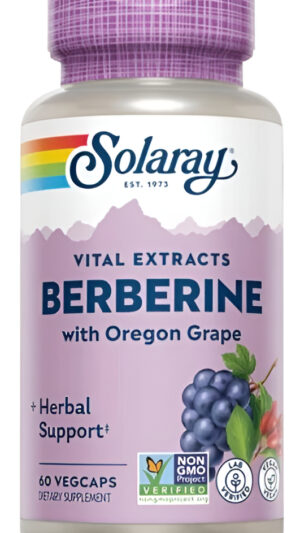 Berberine De Solaray Root Extract Formula Avanzada 60 Caps
