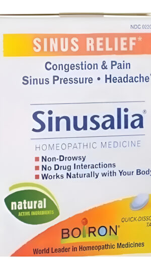 Sinusalia Alivio De Senos Nasales 60 Tbl Homeopathico
