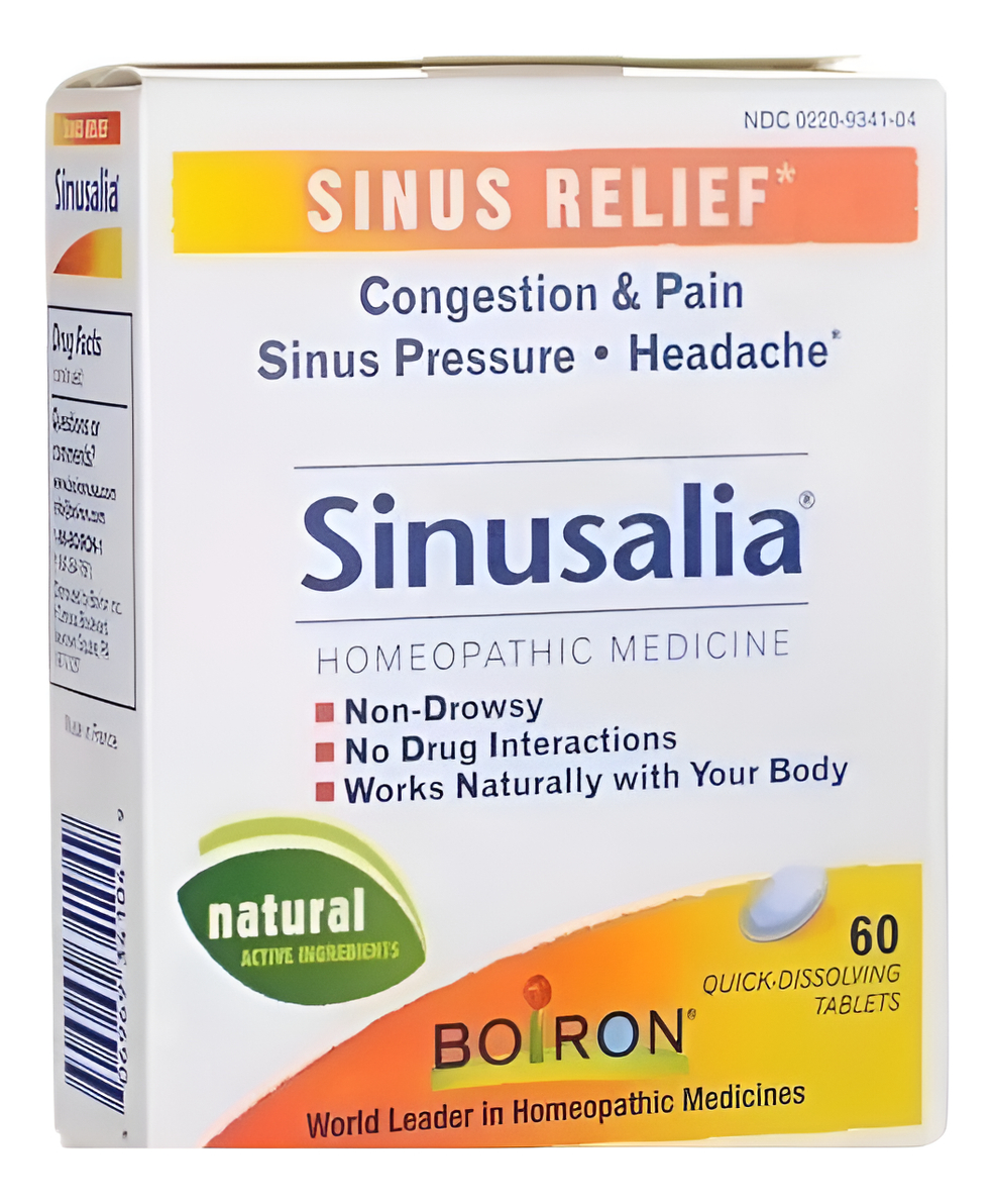 Sinusalia Alivio De Senos Nasales 60 Tbl Homeopathico