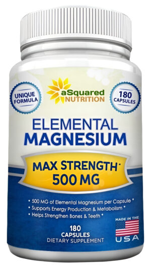 Magnesio 180cap Asquared Nutrit