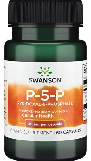 P-5-p Vitamina B6 20 Mg 60 Caps