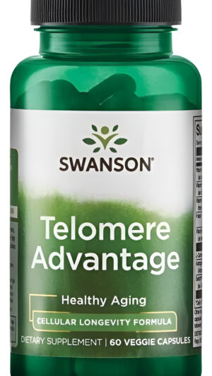 Telomero Advantage Contra El Envejecimiento Saludable 60 Cap