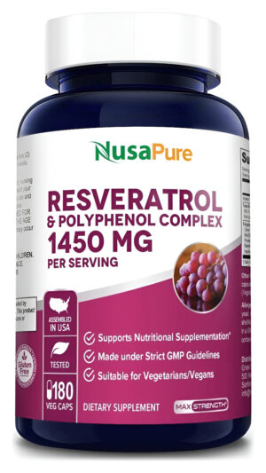 Resveratrol Y Polifenol 180caps