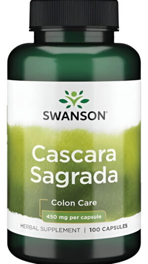 Cascara Sagrada 450 Mg Por Capsula 100 Capsulas