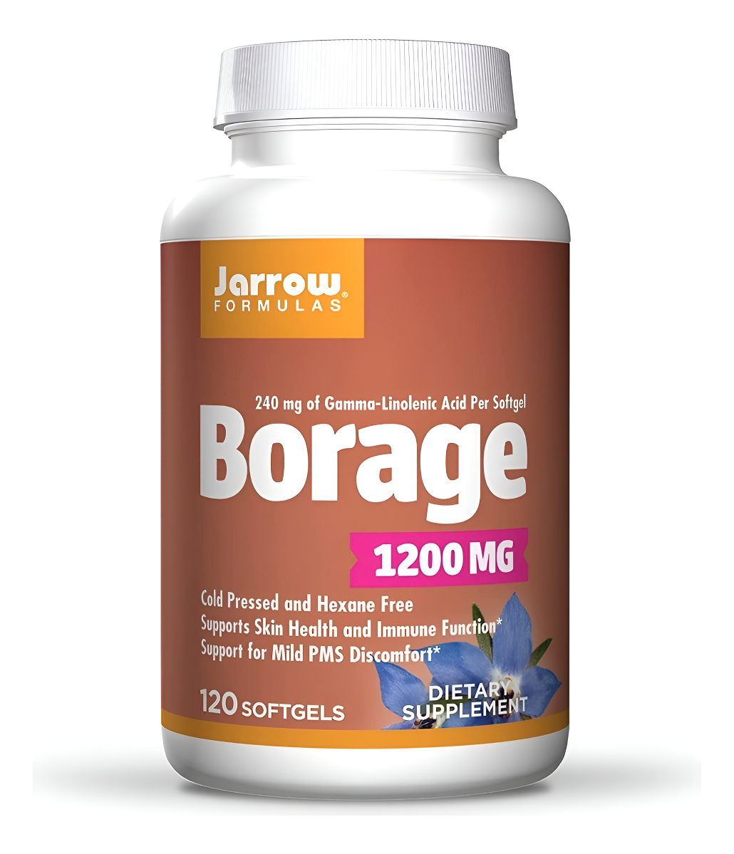 Borage 1200mg 120caps Jarrow