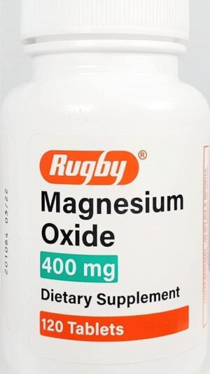 Oxido De Magnesio 400mg Rugby