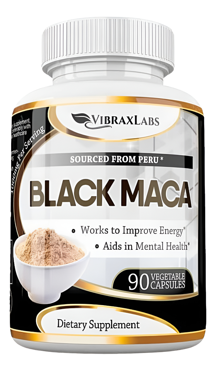 Black Maca 90cap Vibraxlabs