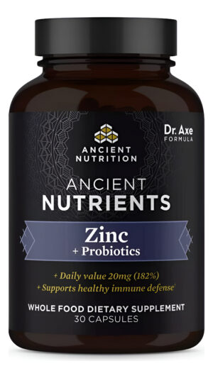 Zinc 30 Cap Ancient Nutrition