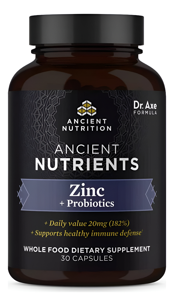Zinc 30 Cap Ancient Nutrition