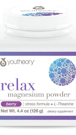 Magnesio Polvo 300 Mg Youtheory - G A $