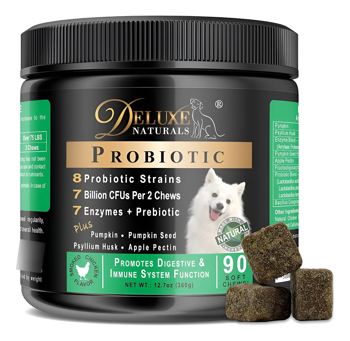 Probióticos 90cp Deluxe Natural
