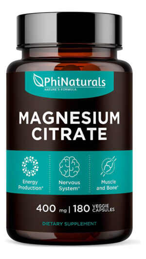 Citrato De Magnesio |  180 Uds