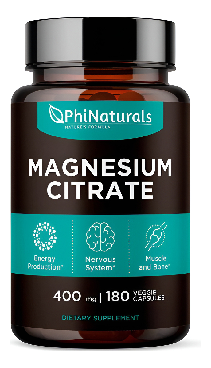 Citrato De Magnesio | 180 Uds