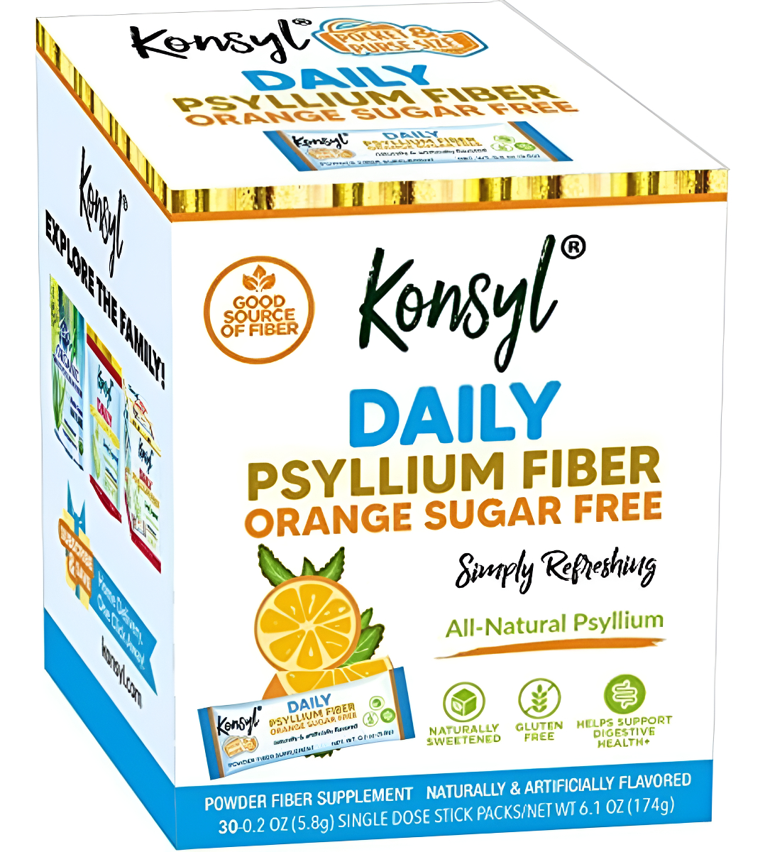 Konsyl Psyllium 30 Paquetes