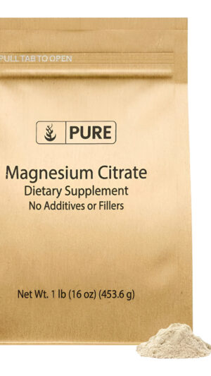Citrato Magnesio 453g Pure Orig
