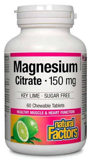 Citrato Magnesio 60 Masticables