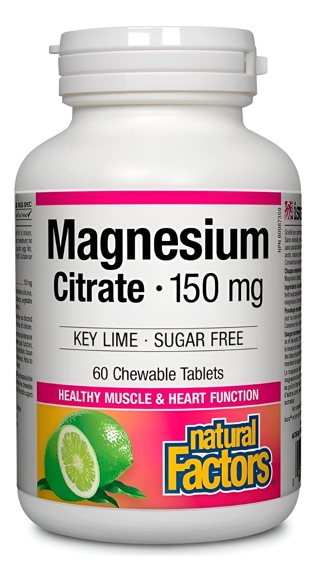 Citrato Magnesio 60 Masticables