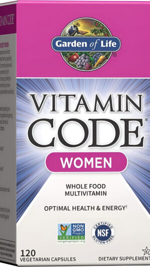 Garden Of Life Multivitaminico Para Mujeres, 120 Capsulas, A