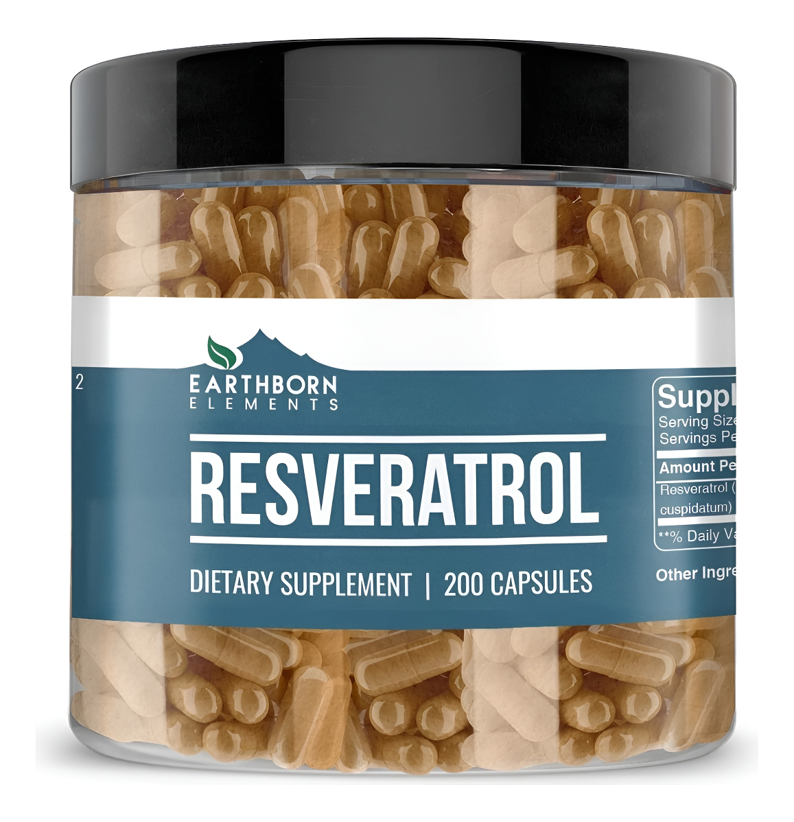 Earthborn Resveratrol 200caps