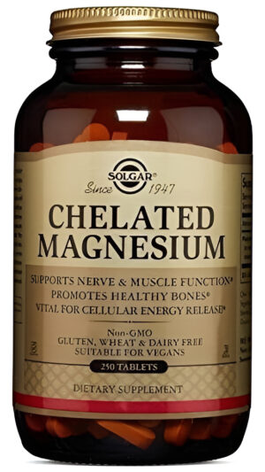 Solgar Chelated Magnesium - 250 Ta