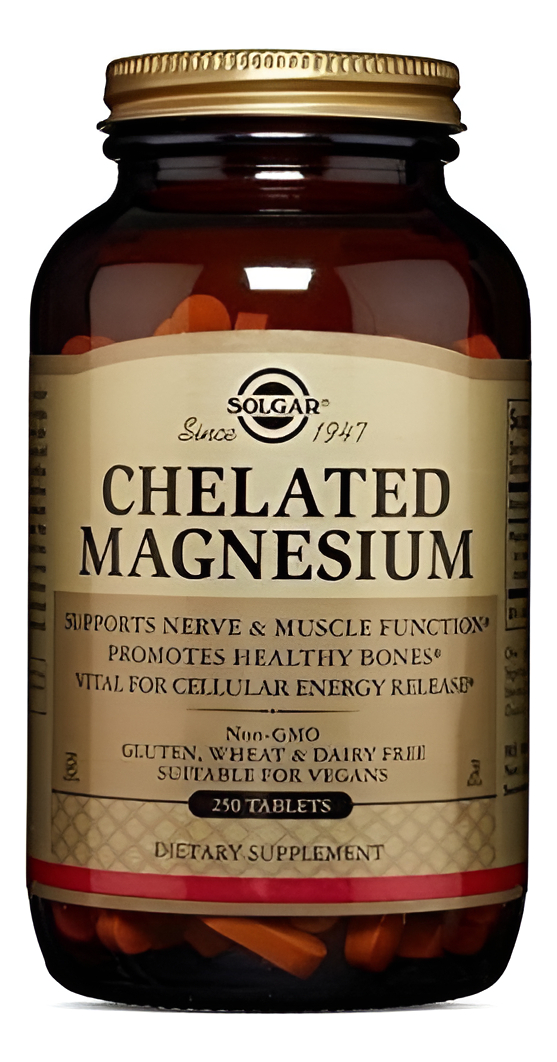 Solgar Chelated Magnesium - 250 Ta