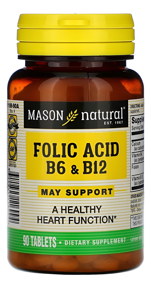 Acido Folico B-6 & B12 90 Tabl