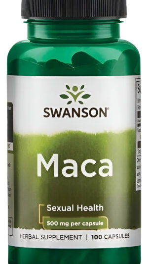 Maca 500mg 100 Caps De Swanson