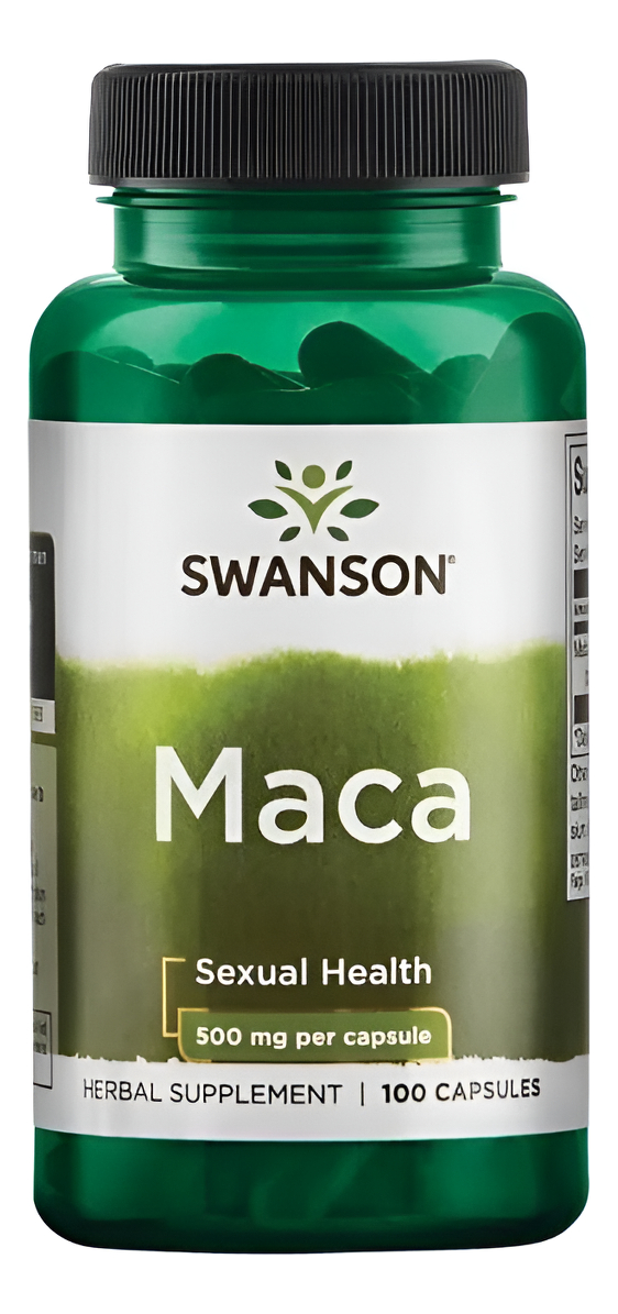 Maca 500mg 100 Caps De Swanson