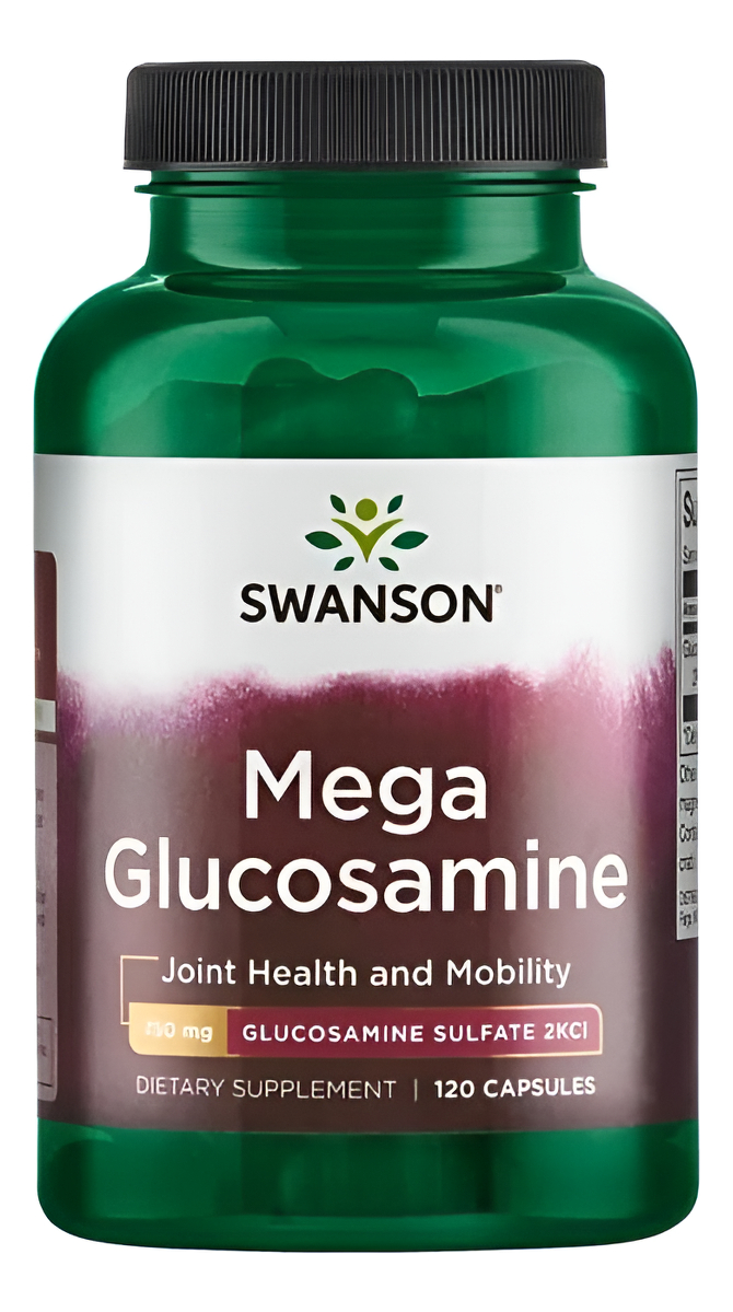 Sulfato De Mega Glucosamina -750mg 120 Caps Swanson