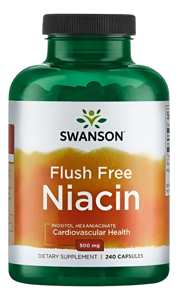 Niacina Libre De Enrojecimiento 500mg 240cap De Swanson