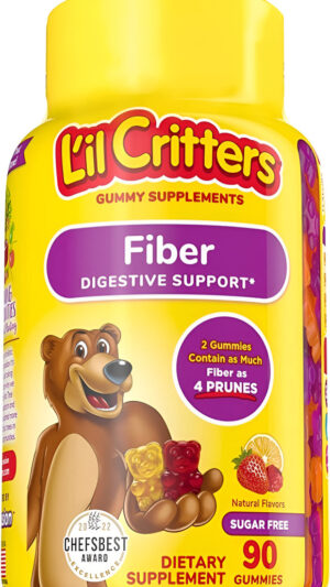 Lil Critters Fibra Niños 90 Gomita