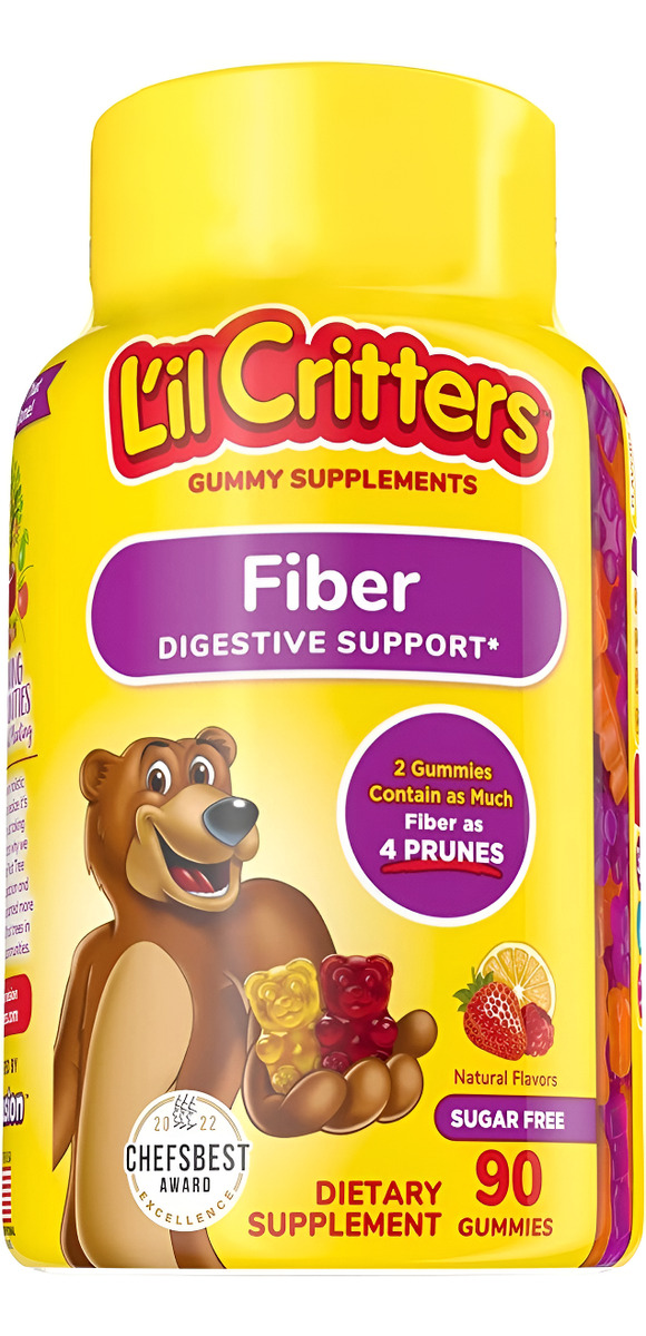 Lil Critters Fibra Niños 90 Gomita