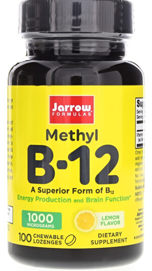 B12 Metilcobalamina 1000mcg 100 Pastillas Sublingual De Jw