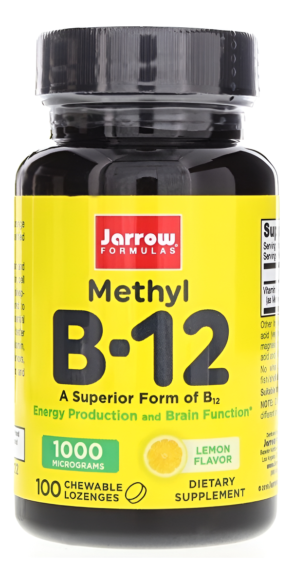 B12 Metilcobalamina 1000mcg 100 Pastillas Sublingual De Jw