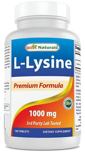 L-lisina 1000 Mg - Best Natural