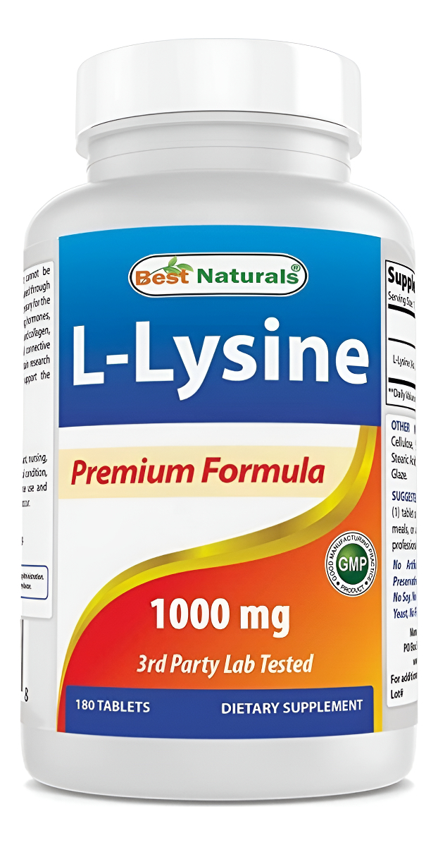L-lisina 1000 Mg - Best Natural