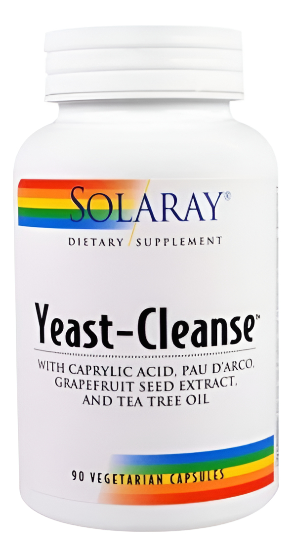 Solaray Yeast-cleanse - 90 Cápsulas