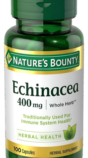 100 Capsulas De Equinacea