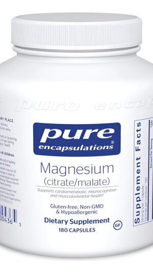 Citrato De Magnesio 120mg Pure