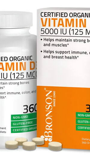 Vitamina D3 125 Mcg  Bronson