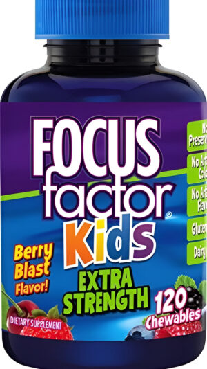 Focus Factor Kids Super Fuerte Vitaminas Para La Memoria 120